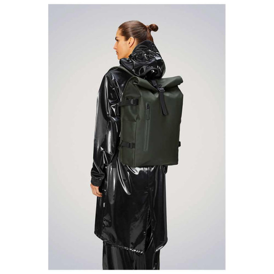 Rains Τσάντα πλάτης Rolltop Rucksack Large W3
